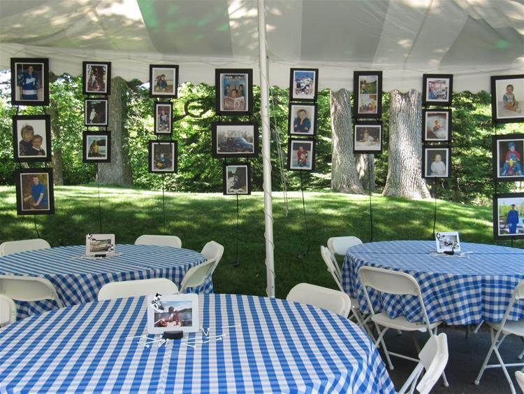 Graduation Outdoor Party Ideas
 Image result for Graduation Party Picture Display Ideas