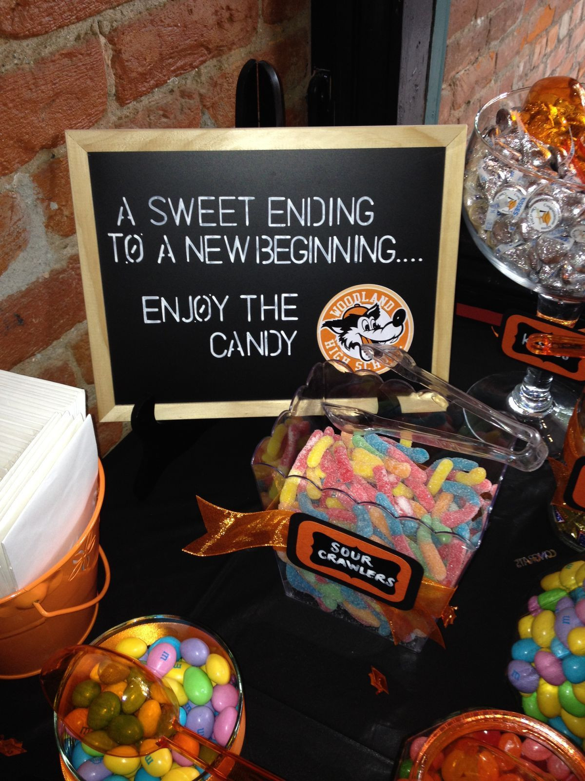 Graduation Party Candy Table Ideas
 Pin by Kioti Britt on Fun with Food