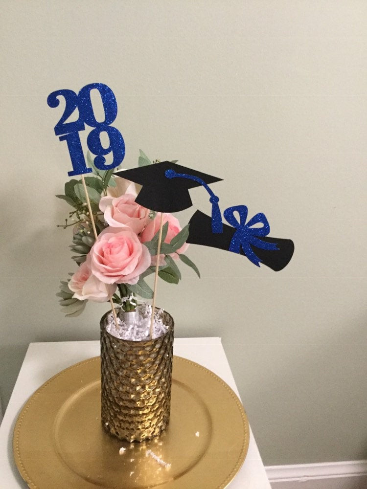 Graduation Party Decoration Ideas 2020
 Graduation centerpiece sticks 2020 Graduation party