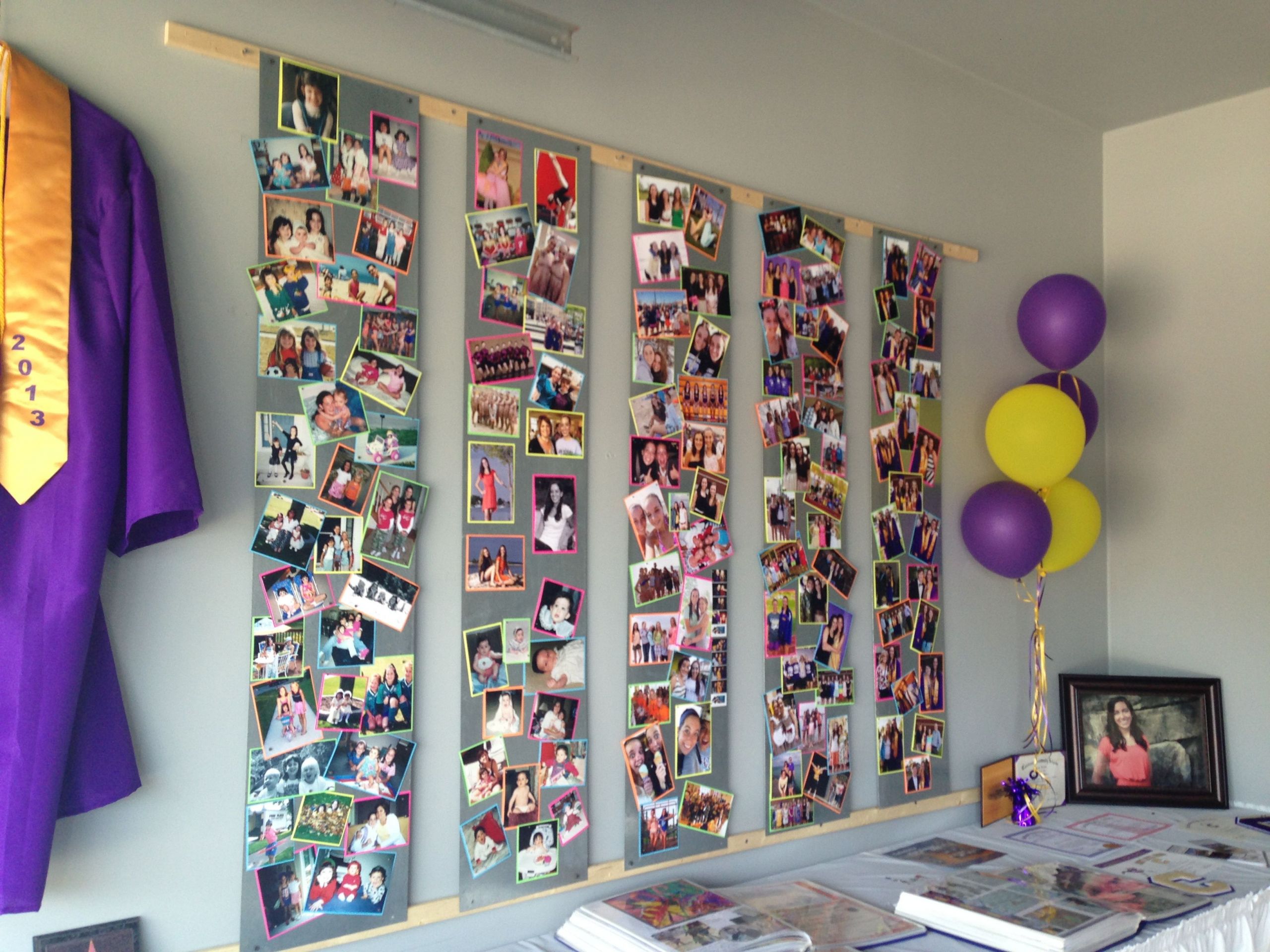 Graduation Party Display Ideas
 Awesome Graduation Display Magnet boards photos