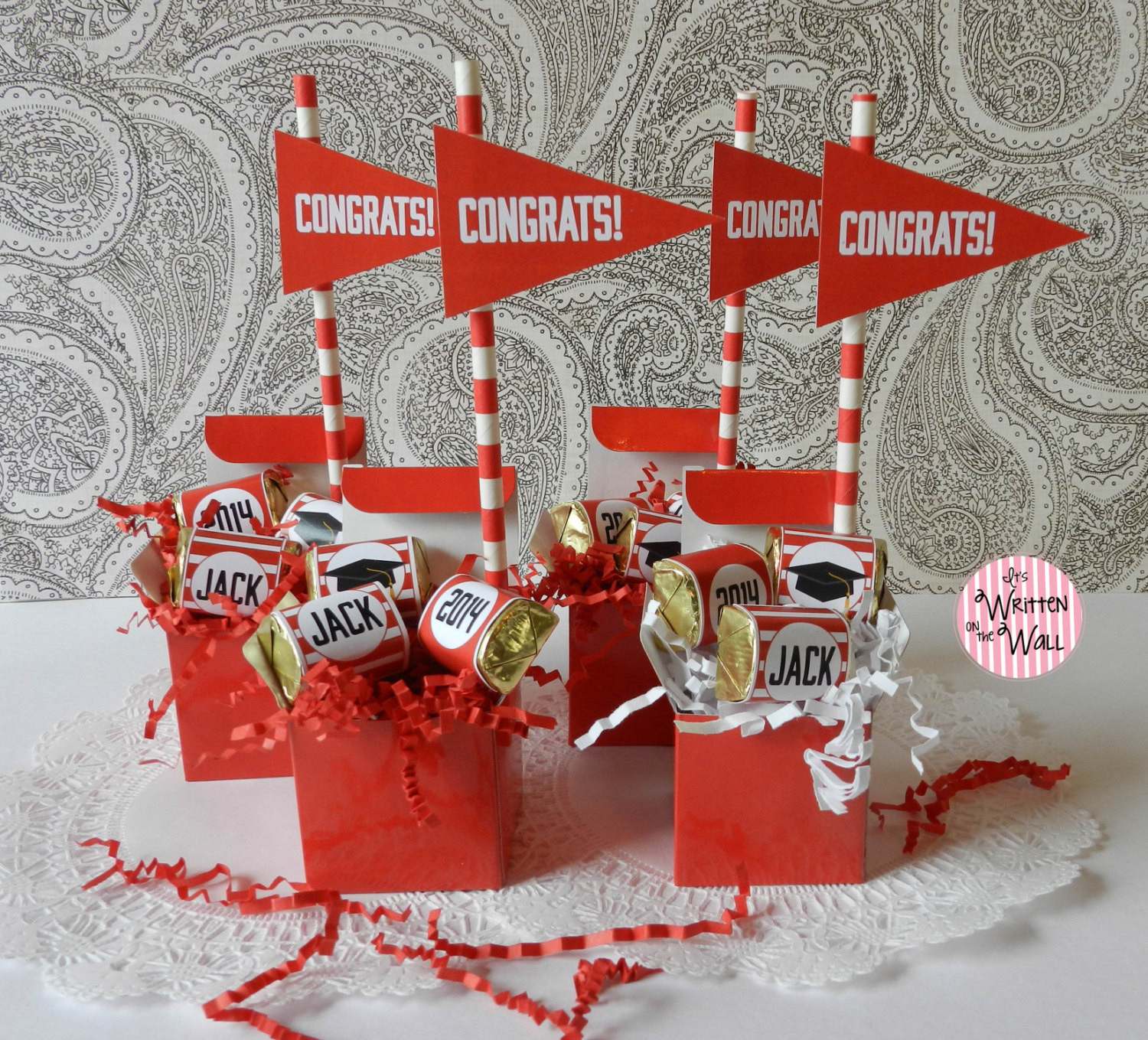 Graduation Party Favors Ideas
 Personalized Graduation Party Favor by ItsWritten TheWall
