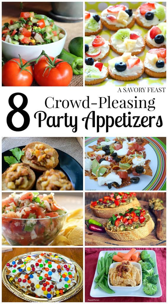 Graduation Party Food Ideas For A Crowd
 8 Crowd Pleasing Party Appetizers Friday Favorites