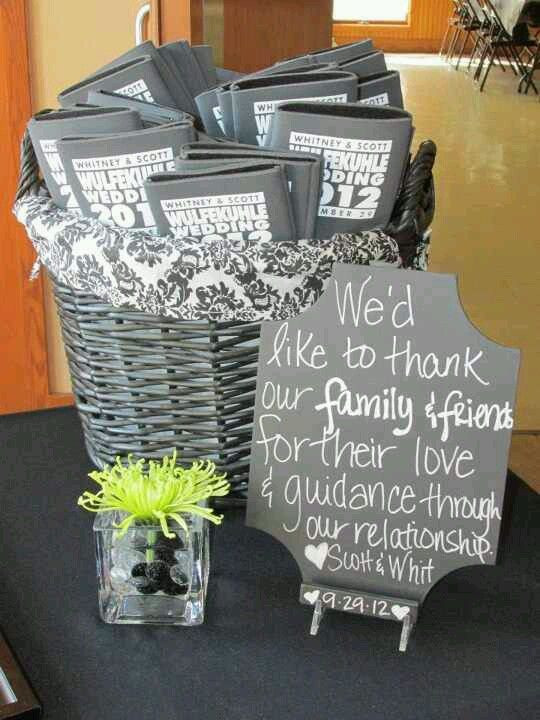 Graduation Party Gift Ideas For Guests
 9 29 12 Guest Book Table Personalized chalkboard Thank You
