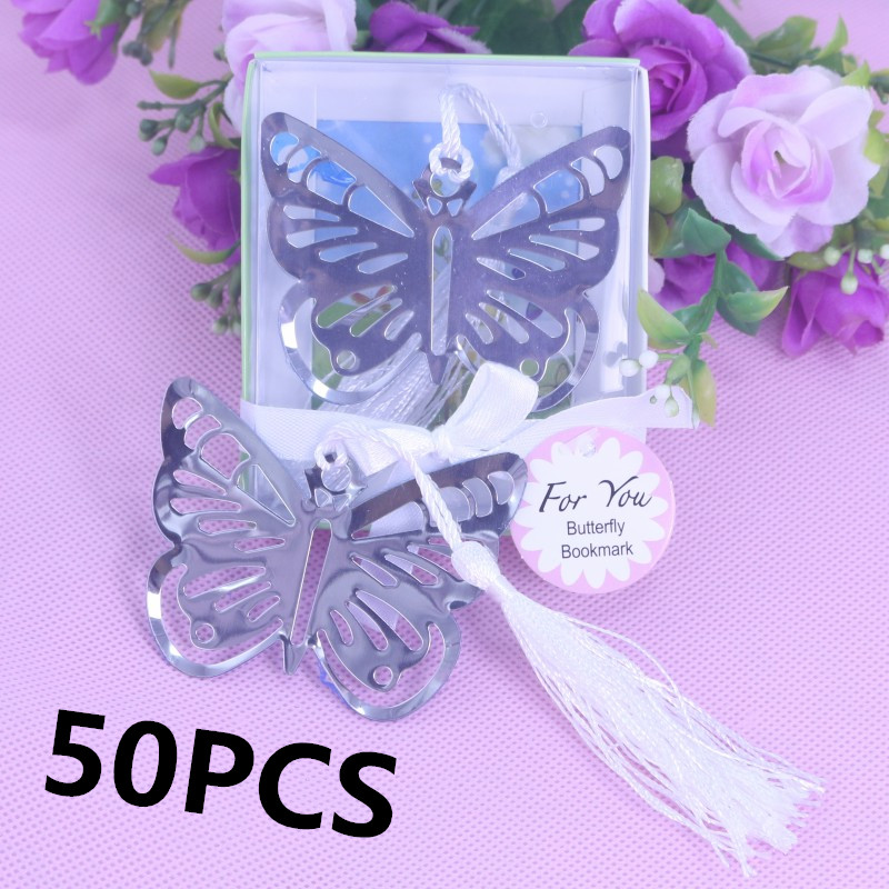 Graduation Party Gift Ideas For Guests
 50 PCS Butterfly Bookmark Favors For Holy munion Girl