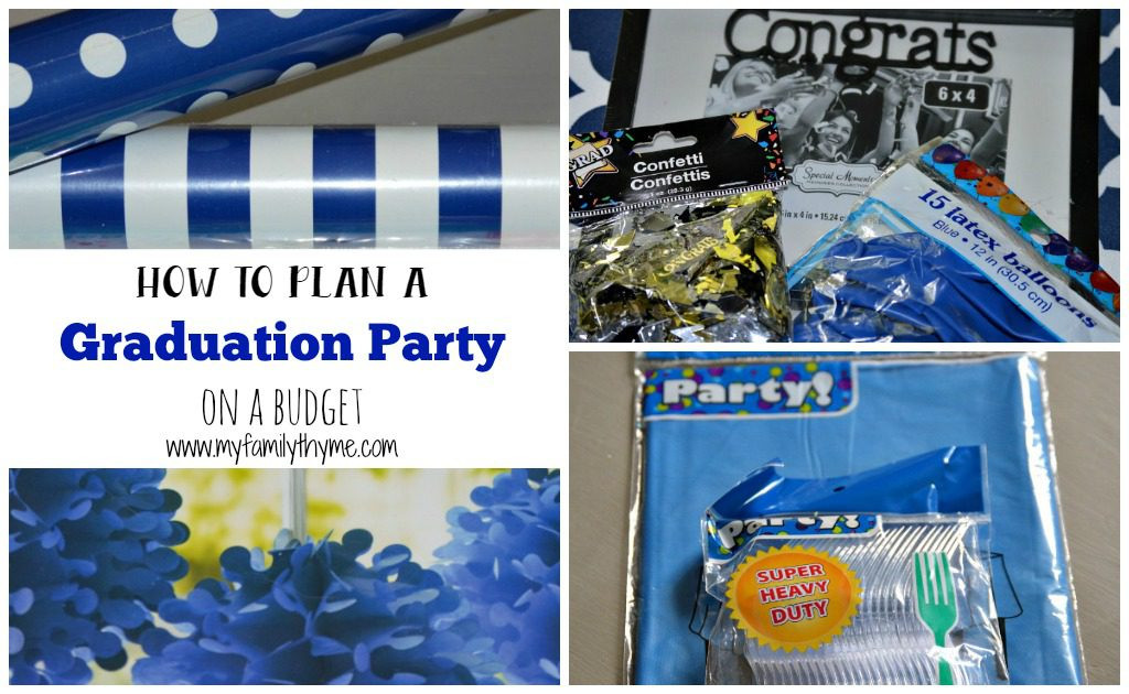 Graduation Party Ideas On A Budget
 How to Plan a Graduation Party on a Bud My Family Thyme