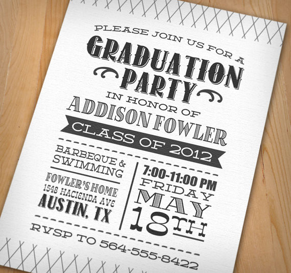 Graduation Party Invitation Wording Ideas
 WIP Blog Graduation Party Ideas