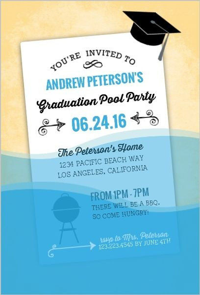 Graduation Party Invitation Wording Ideas
 Pinterest