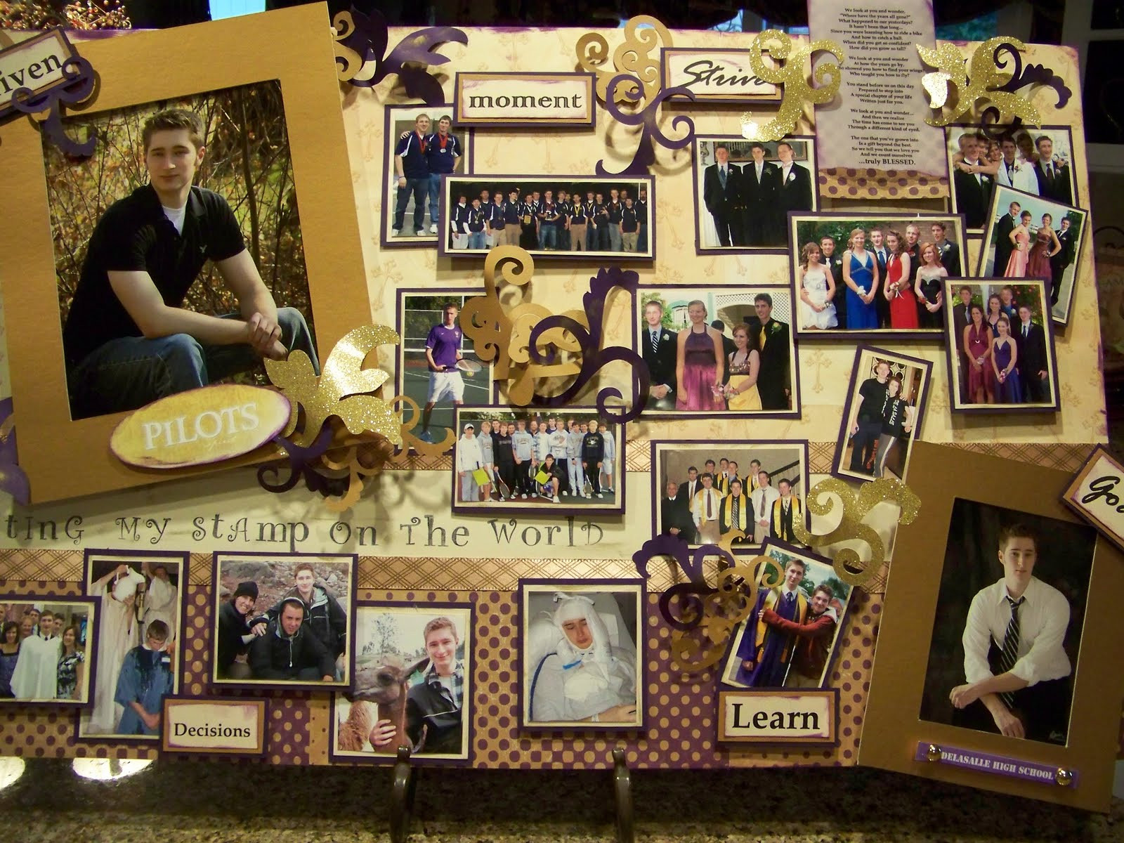 Graduation Party Picture Ideas
 Creative lessons from my heart Graduation Memory Board Class