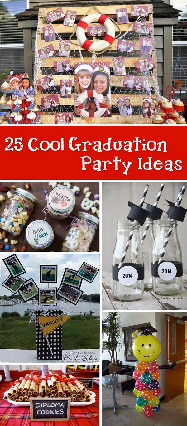 Graduation Party Sign In Ideas
 25 Cool Graduation Party Ideas Hative