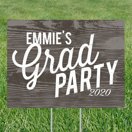 Graduation Party Sign In Ideas
 Custom Graduation Party Yard Signs Custom Designs from