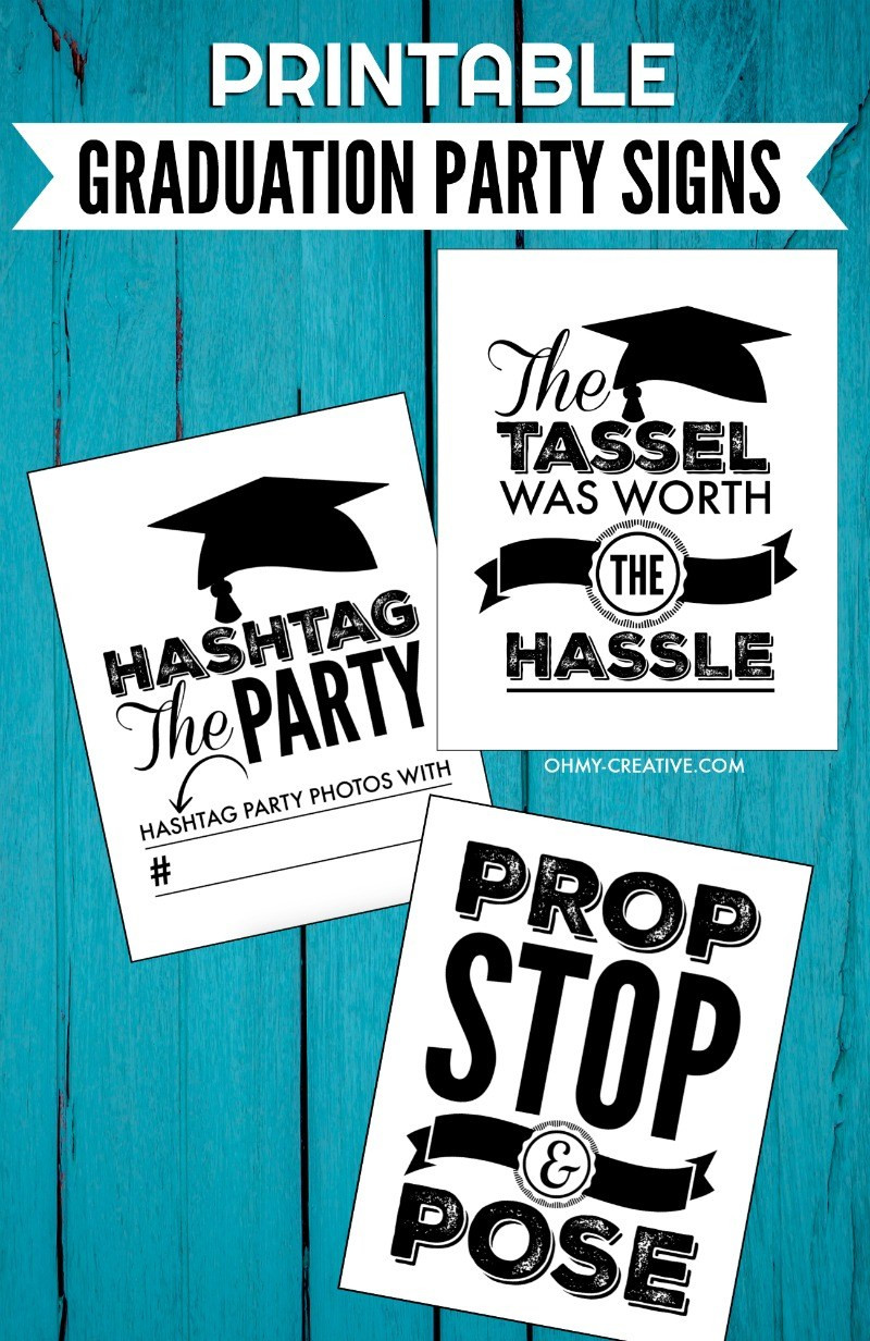 Graduation Party Sign In Ideas
 25 Best DIY Graduation Gifts Oh My Creative