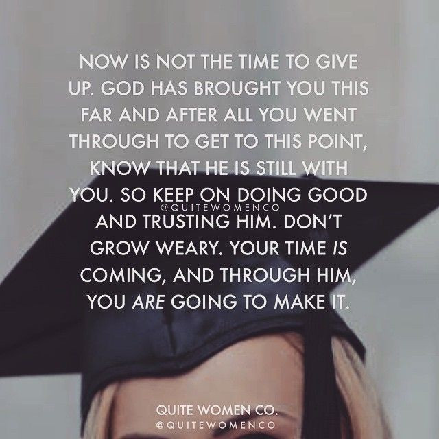 Graduation Quotes For Girls
 inspirational graduation quote for christians high