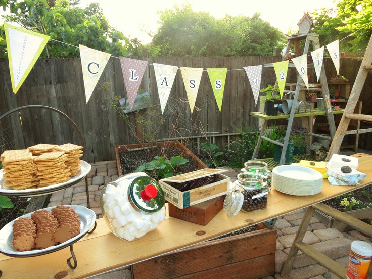 Graduation Small Backyard Party Ideas
 165 best images about Backyard Party on Pinterest