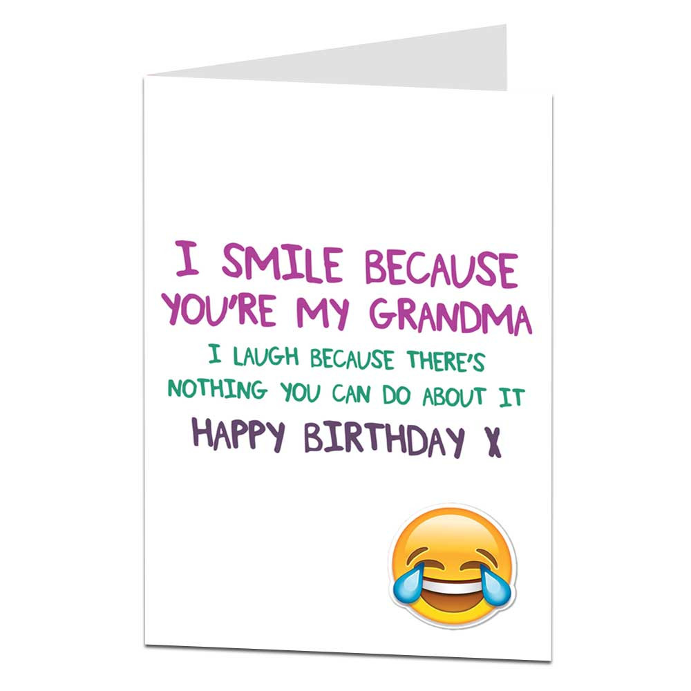 Grandma Birthday Card
 My Grandma