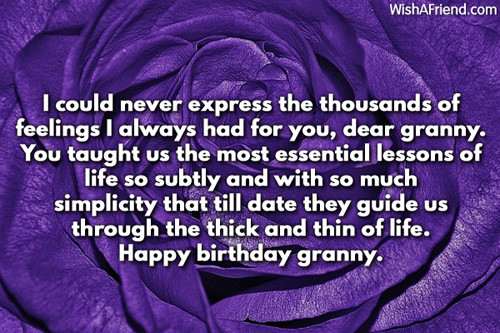 Grandma Birthday Wishes
 Birthday Quotes For Grandma QuotesGram