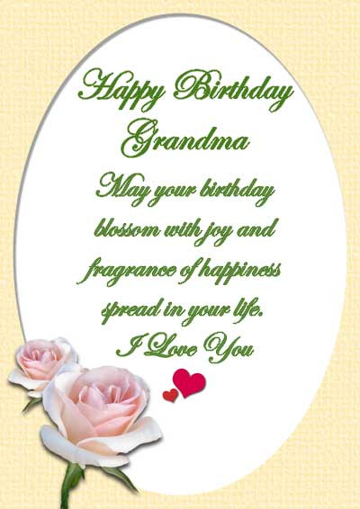 Grandma Birthday Wishes
 Birthday Wishes For Grandma Grandma Birthday Messages