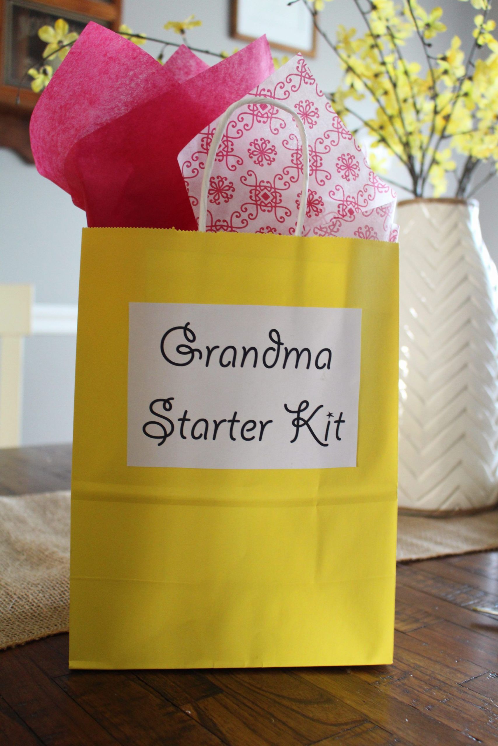 Grandmother Gifts From Baby
 Grandma Starter Kits