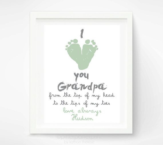 Grandpa Gift Ideas From Baby
 195 best images about Fathers day crafts ts on