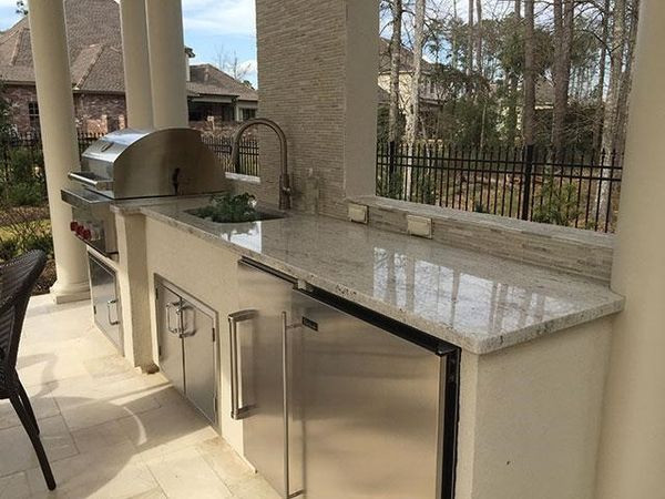 Granite Outdoor Kitchen
 Luxury Countertops Blog The Best Countertop for an
