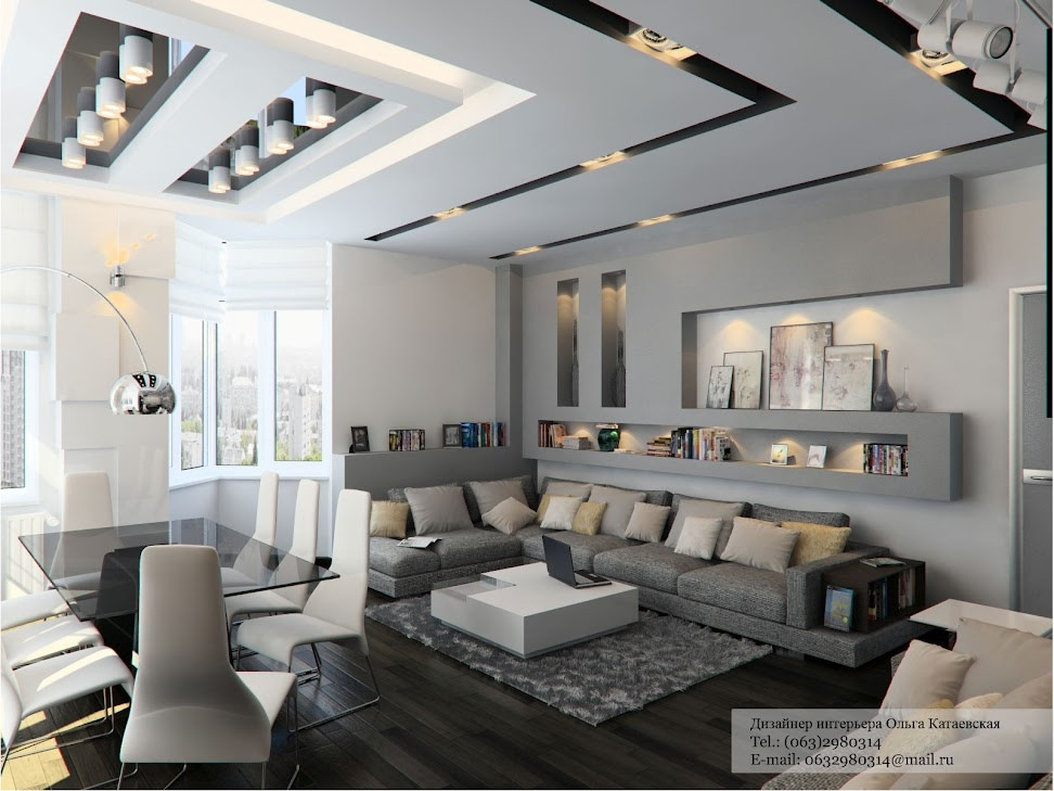 Gray Living Room Decor Ideas
 A Cluster of Creative Home Design