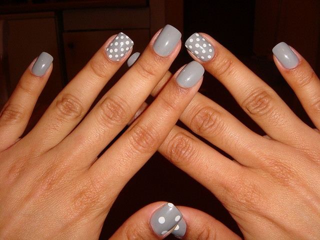 Gray Nail Ideas
 Grey Nail Ideas The Hottest Manicure For Fall