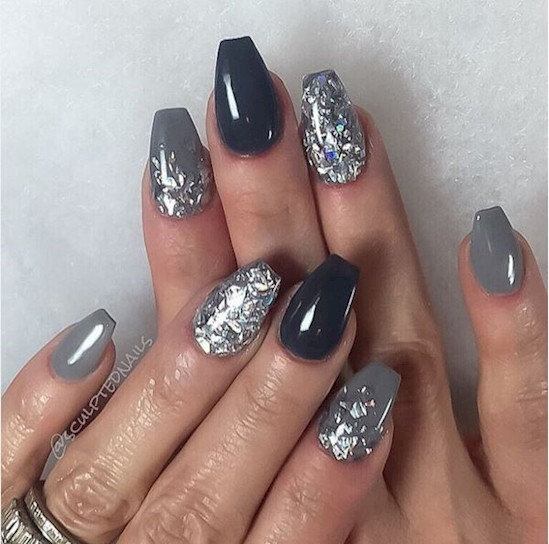 Gray Nail Ideas
 Some Best And Stunning Gray Color Nail Designs That You