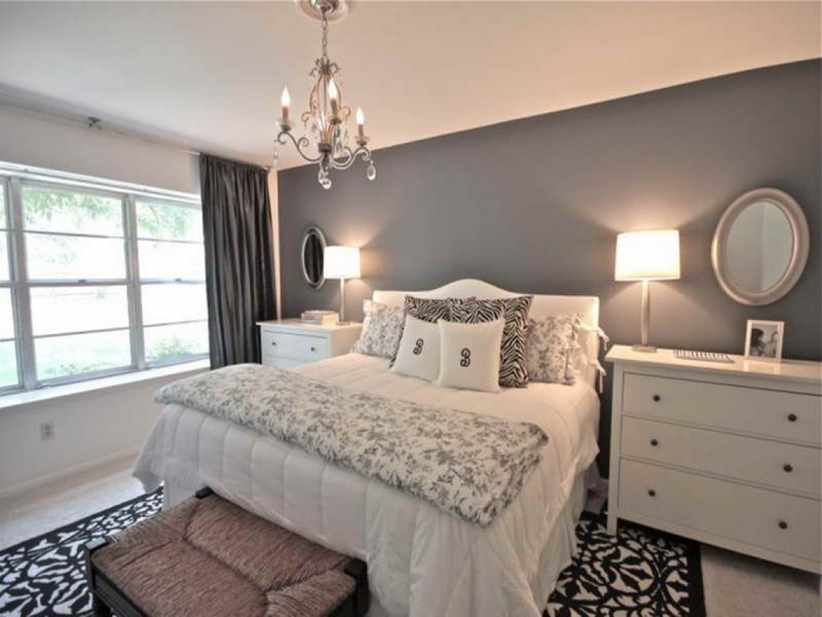 Gray Paint Colors For Bedroom
 Chandeliers for bedrooms ideas grey bedroom walls with
