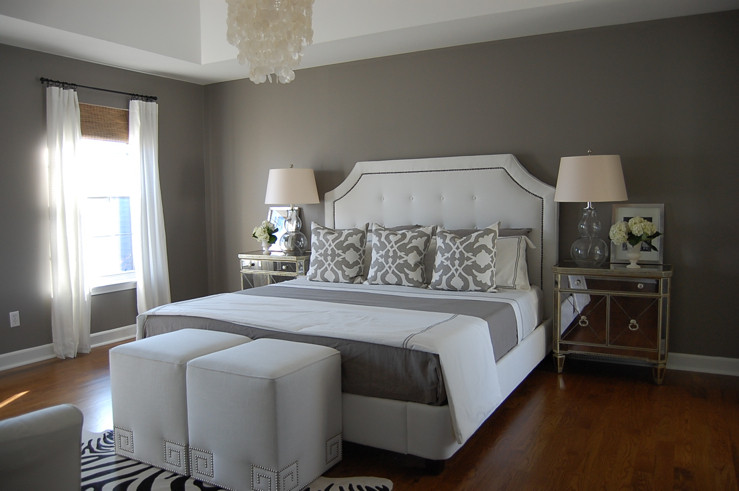 Gray Paint Colors For Bedroom
 Gray Bedroom Contemporary bedroom Benjamin Moore