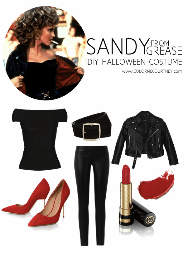 Grease Costume DIY
 SANDY GREASE SANDY DIY HALLOWEEN COSTUME SANDY FROM GREASE