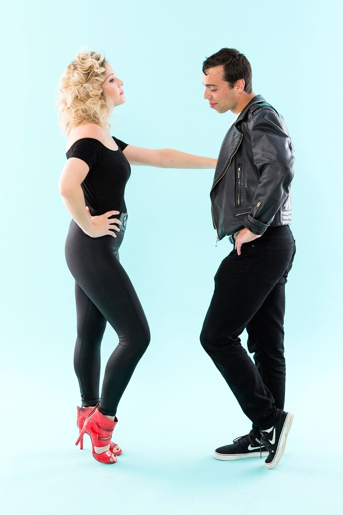 Grease Costume DIY
 This Grease Group Halloween Costume Is Electrifying