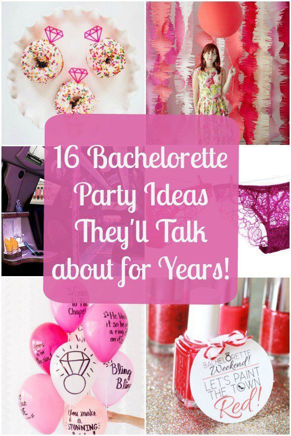 Great Bachelorette Party Ideas
 16 Bachelorette Party Ideas They ll Talk about for Years