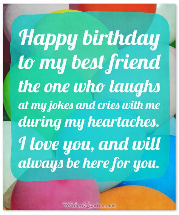 Great Birthday Quotes For Her
 Heartfelt Birthday Wishes for your Best Friends with Cute