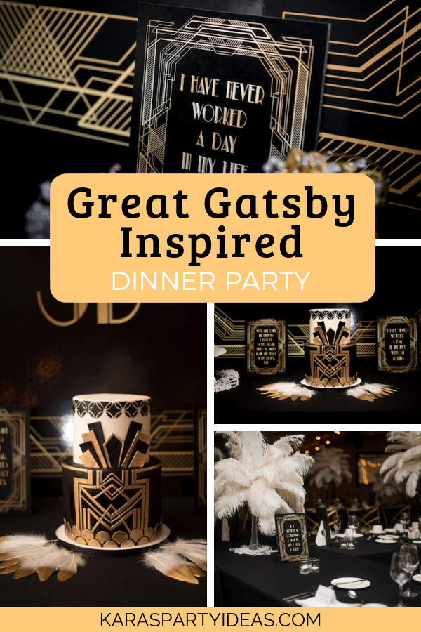 Great Dinner Party Ideas
 Kara s Party Ideas Great Gatsby Inspired Dinner Party
