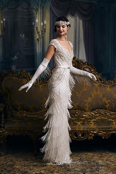 Great Gatsby Wedding Dress
 Vintage Wedding Trend Gatsby Weddings