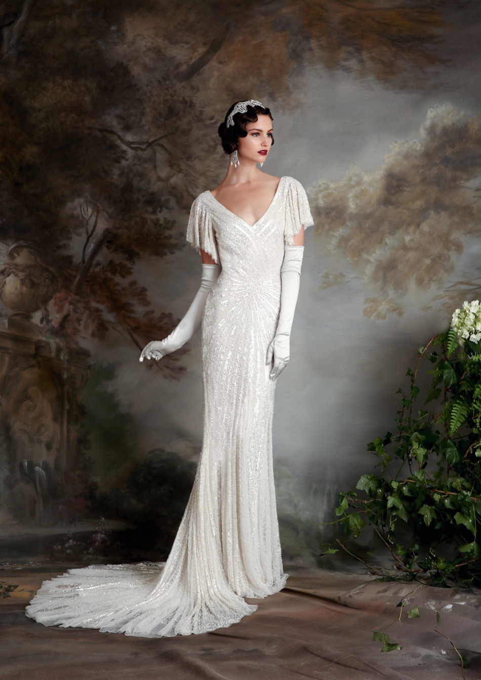 Great Gatsby Wedding Dress
 20 Art Deco Wedding Dress with Gatsby Glamour Chic