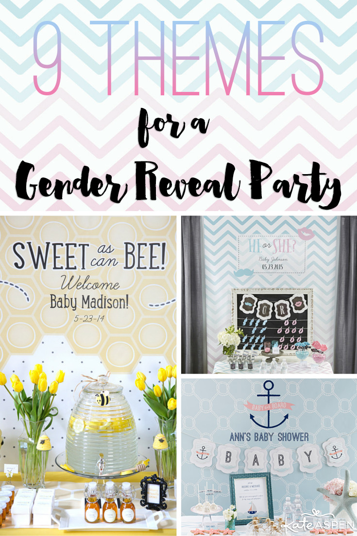 Great Gender Reveal Party Ideas
 9 Themes for a Gender Reveal Party