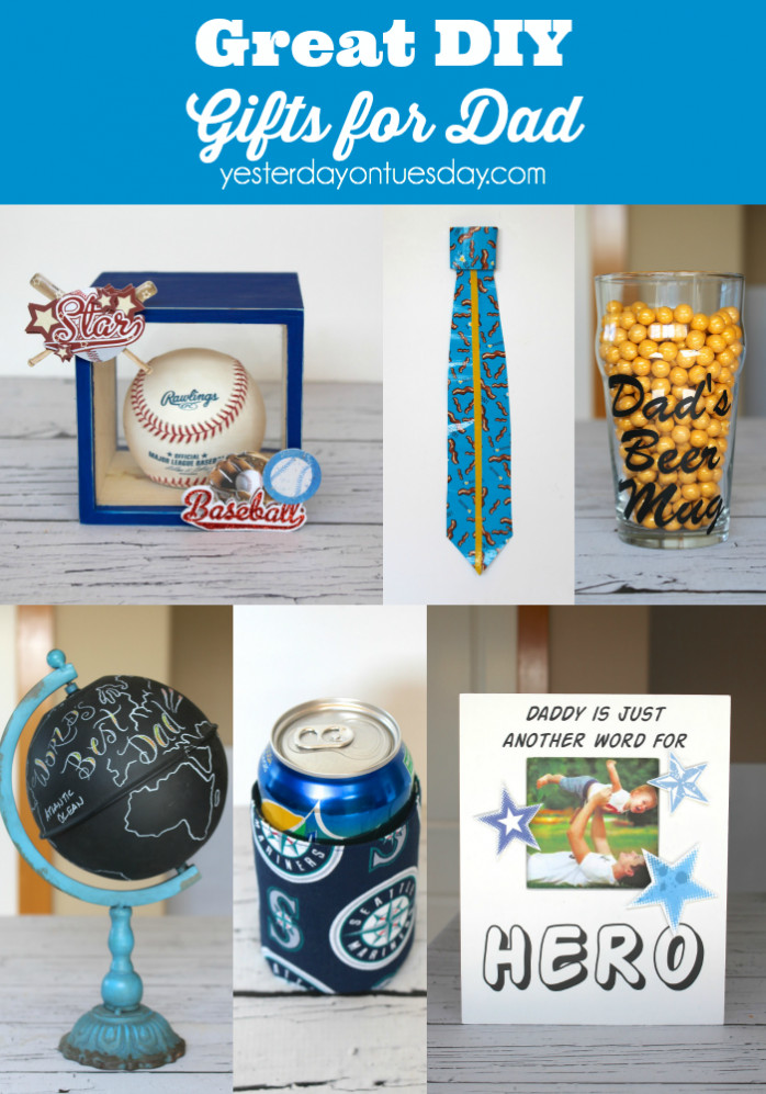 Great Gift Ideas For Fathers
 Great DIY Gifts for Dad