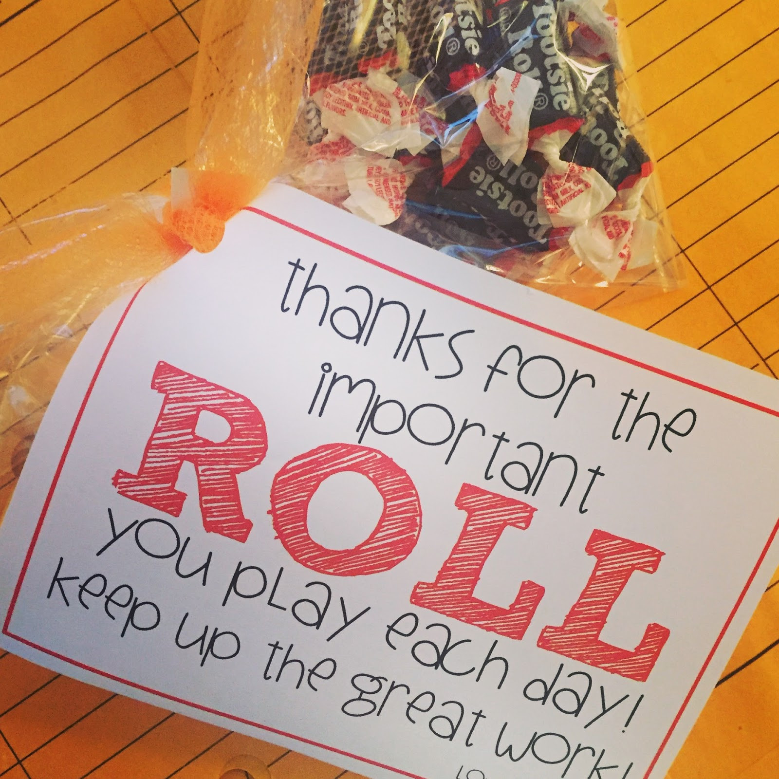 Great Thank You Gift Ideas
 technology rocks seriously Treat Tags Tootsie Rolls