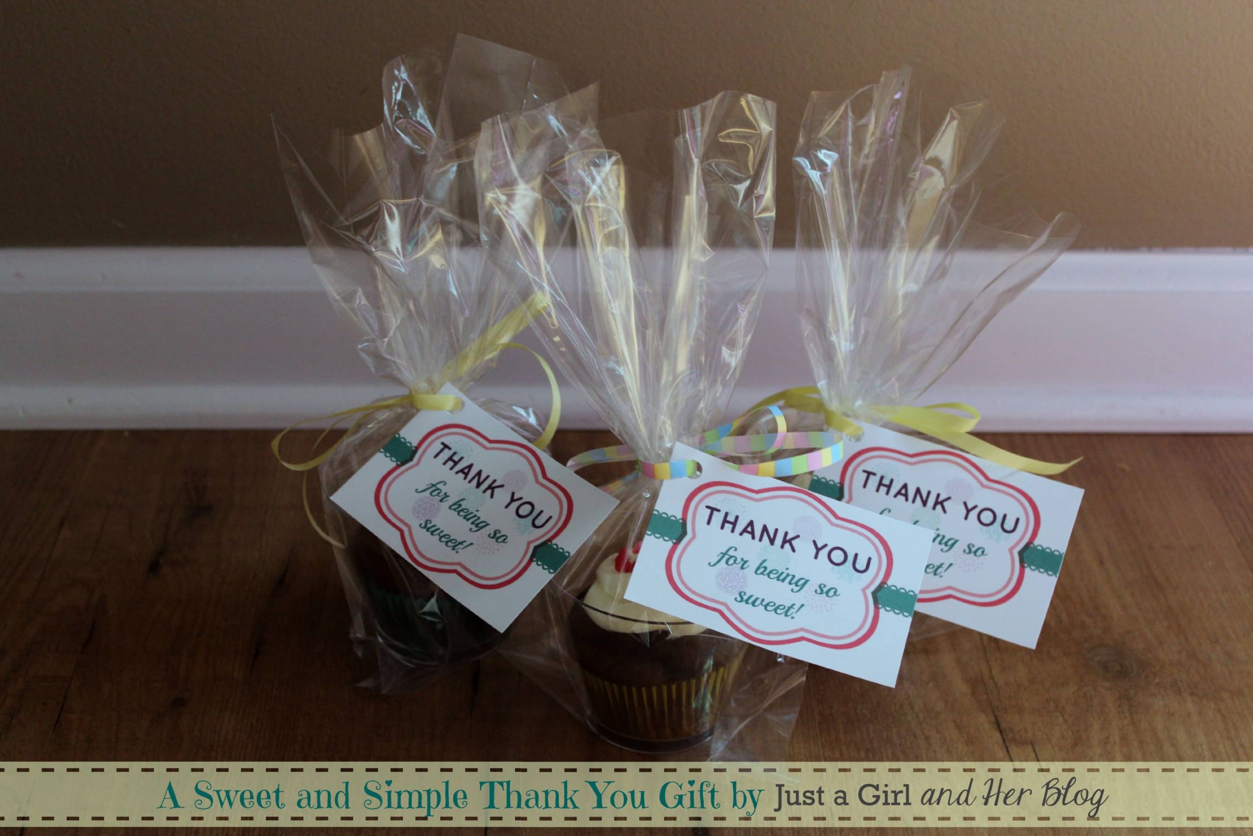 Great Thank You Gift Ideas
 A Sweet and Simple Thank You Gift with FREE Printable
