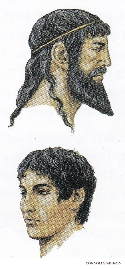 Greek Hairstyles Male
 Ancient Athenian Men s Hairstyles circa 5th century BC