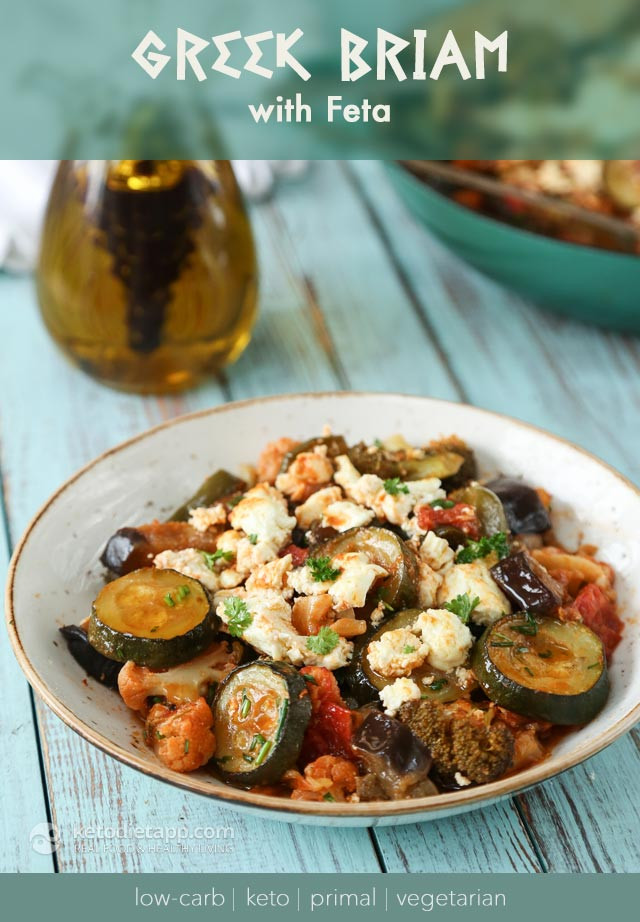 Greek Vegetarian Recipes
 Low Carb Ve arian Greek Briam