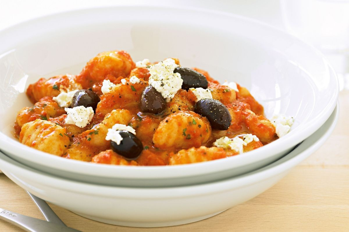 Greek Vegetarian Recipes
 Greek style gnocchi ve arian Recipes delicious