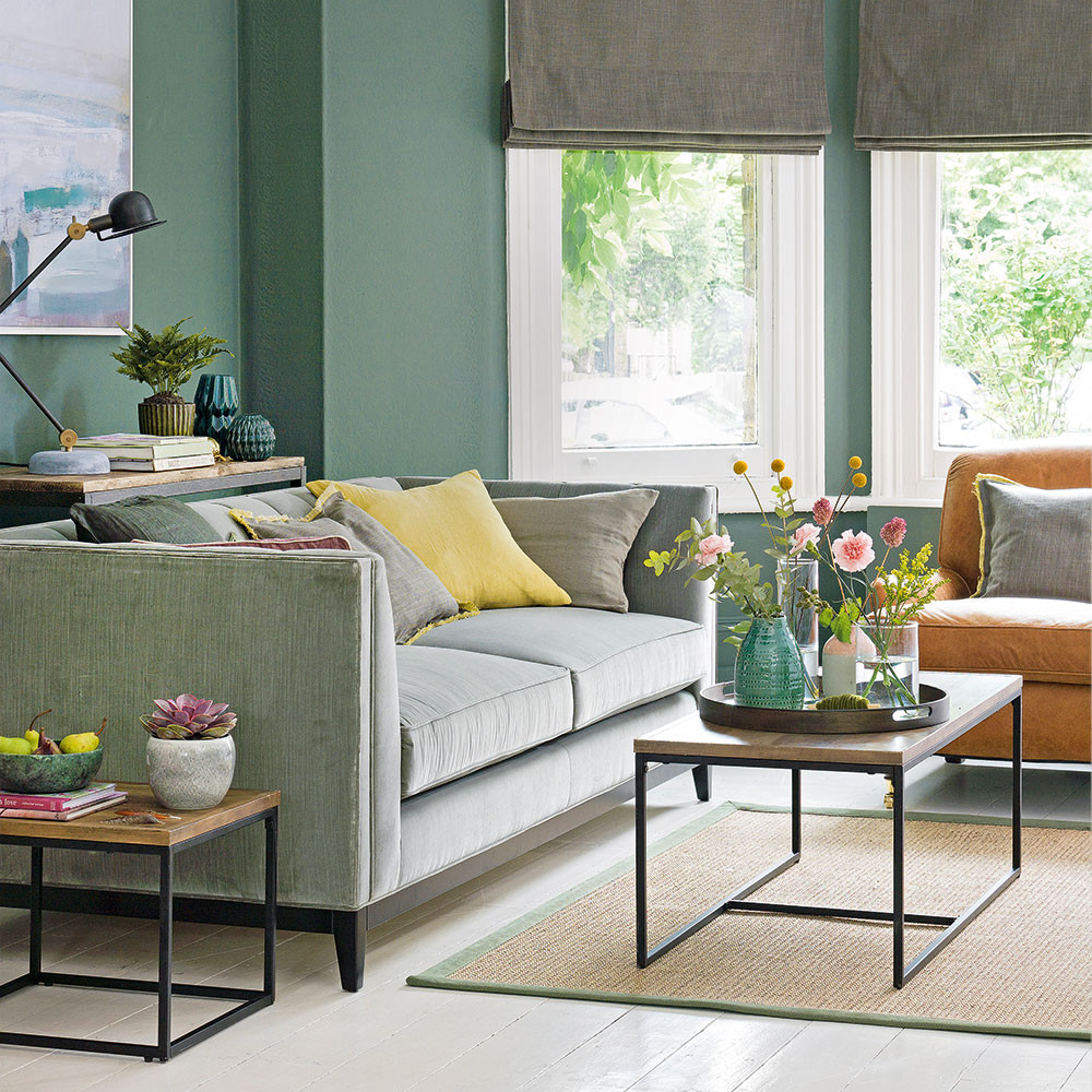 Green Colors For Living Room
 Green living room ideas for soothing sophisticated spaces