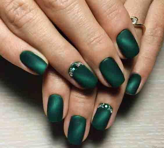 Green Nail Ideas
 Elegant Emerald Green Nails Designs For You – OSTTY