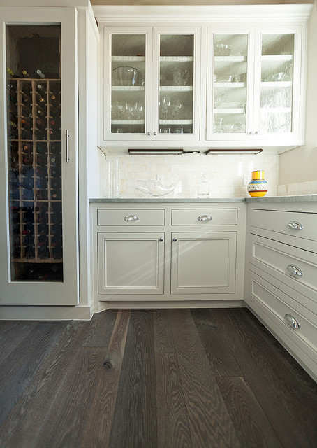 Grey Kitchen Floor
 Butler s Pantry Grey Floor White Oak Traditional