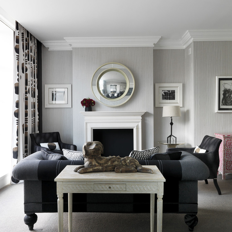 Grey Walls Living Room Ideas
 4 elegant all grey living rooms
