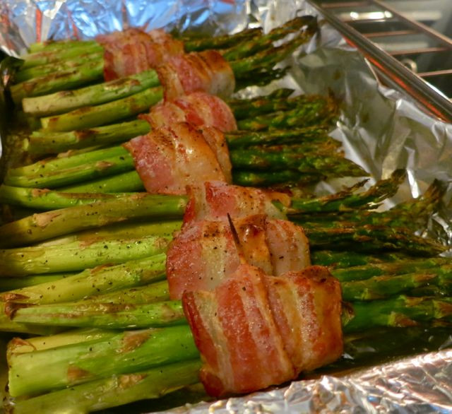 Grilled Asparagus Oven
 Bacon Wrapped Asparagus