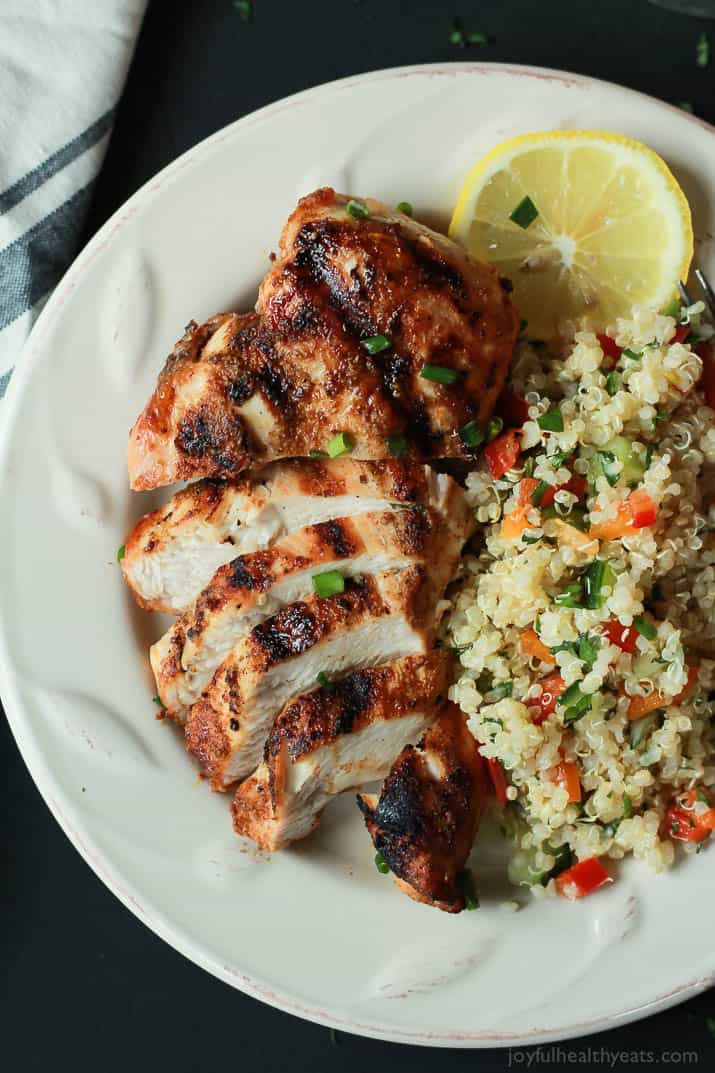 Grilled Dinner Ideas
 Easy Grilled Chicken Recipe with Homemade Spice Rub