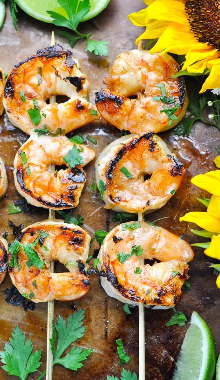 Grilled Dinner Ideas
 Marinated Grilled Shrimp The Seasoned Mom