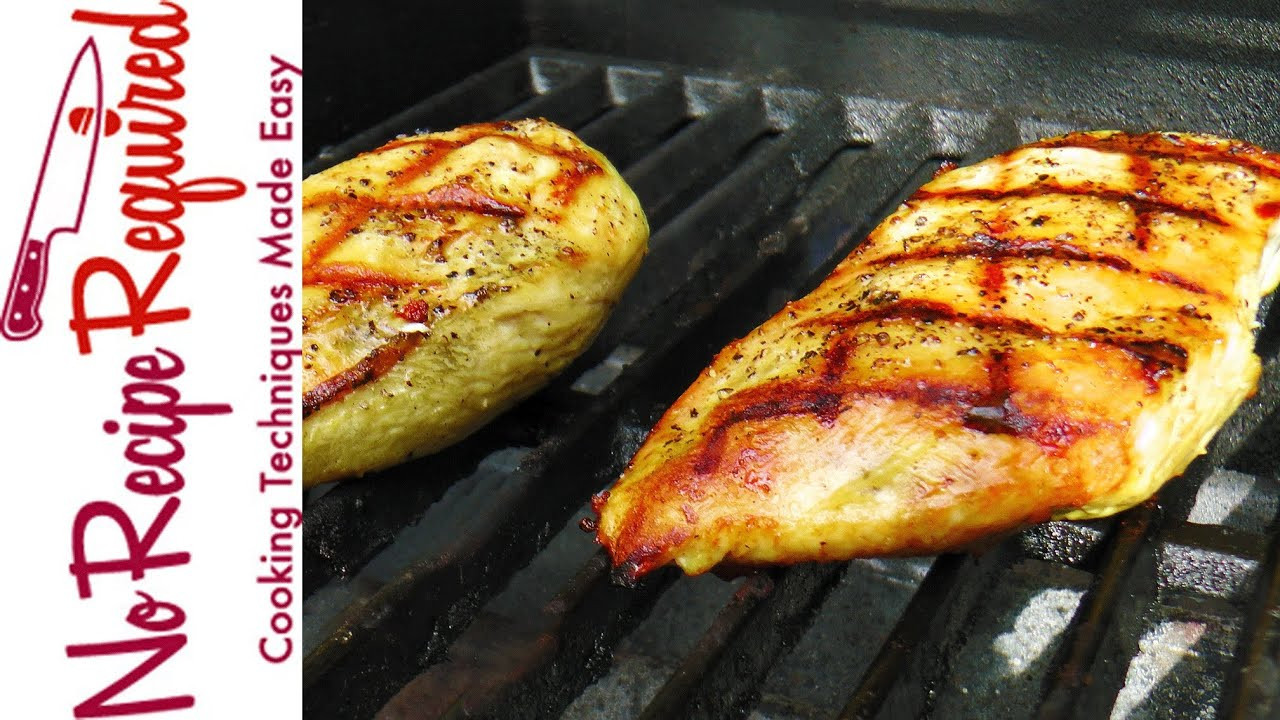 Grilling Chicken Breasts
 How to Grill Chicken Breasts NoRecipeRequired